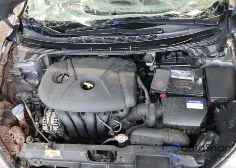 2016 Hyundai Elantra Se из США, поврежденный, VIN KMHDH4AE4GU632803